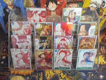 Bandai - 14 Card - One Piece - Monkey D. Luffy 3rd, Nieuw