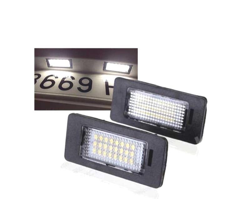 ÉCLAIRAGE PLAQUE D´IMMATRICULATION LED BMW E46 COUPÉ CABRIO, Autos : Pièces & Accessoires, Éclairage, Envoi