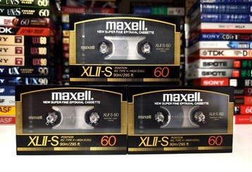Sony, TDK, Maxell - UX-S 90 - SA90 - XLII-S 60 Type II
