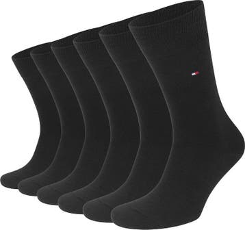 Tommy Hilfiger Classic 6-Pack Sokken Zwart maat 47-49 Heren, Kleding | Heren, Sokken en Kousen, Verzenden, Nieuw, Zwart, Tommy Hilfiger
