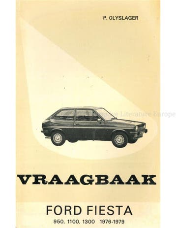 1976 - 1979 FORD FIESTA 950 | 1100 | 1300 , VRAAGBAAK
