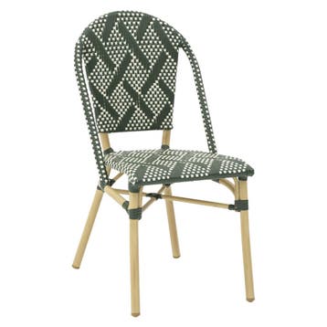 Stoel | MONICA | Aluminium Rotan/Aluminium | Green |, Verzenden, Nieuw in verpakking
