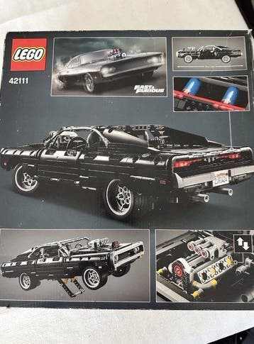 Lego Set - 42111 - Technic - Doms Dodge Charger /, Nieuw
