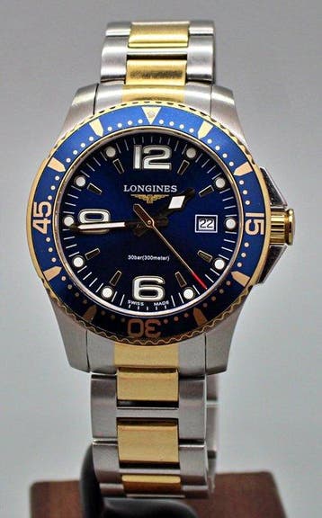 Longines - Hydroconquest - Ref. L3.640.3, 300m Rotating