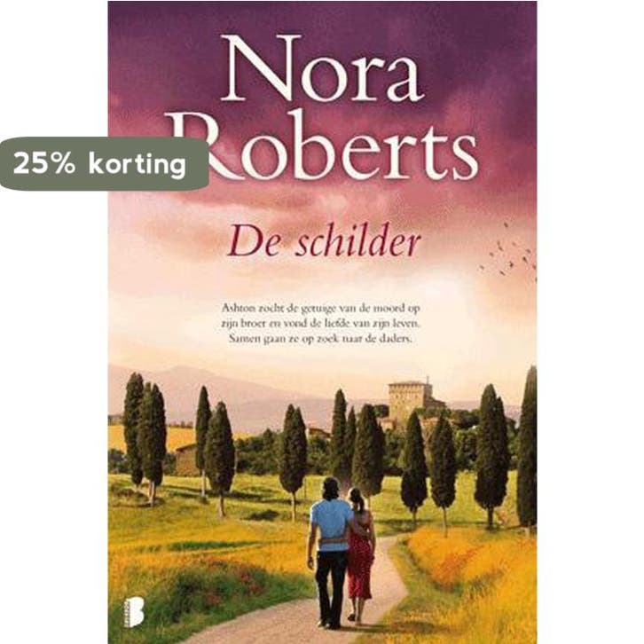 De schilder 9789022581643 Nora Roberts, Livres, Thrillers, Envoi