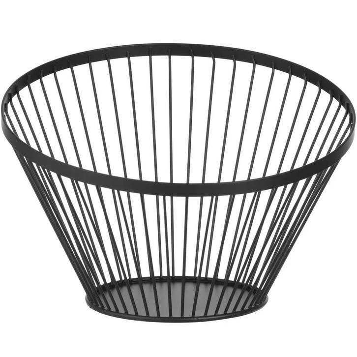 Fruitkorf | Metaal | Zwart | Ø300x205(h)mm HENDI, Zakelijke goederen, Horeca | Keukenapparatuur, Nieuw in verpakking, Verzenden
