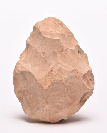 midden paleolithisch Vuursteen Midden paleolithische biface