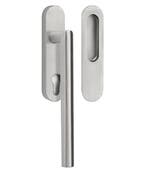 Hef/schuifdeurbeslag BASICS LB230Y PC69 mat rvs, Nieuw