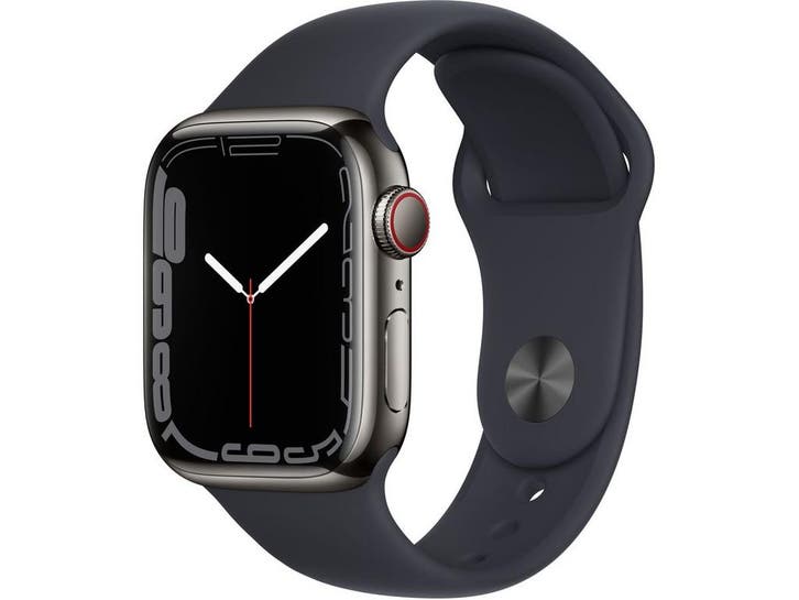 Apple Watch Series 7 - Smartwatch - ECG en zuurstofmeting -, Handtassen en Accessoires, Smartwatches, Zo goed als nieuw, Verzenden