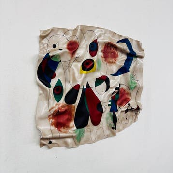 Soyz Bank (1988) - Joan Miró – Figures, Birds & Moon – 1950s