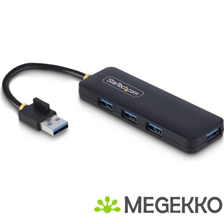 StarTech.com 4-Port USB-A Hub, 5Gbps, Bus Powered, Compacte, Informatique & Logiciels, Clés USB, Envoi