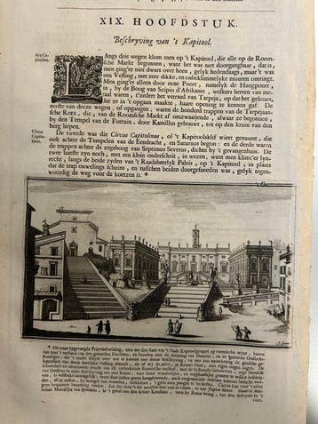 Italië - Rome; François Halma //Jan Goeree (1670–1731)//Jan, Nieuw