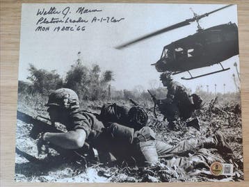 Vietnam War - Walter Marm - Medal of Honor - Signed in