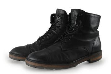Manfield Veterboots in maat 43 Zwart, Manfield, Verzenden, Zwart, Boots