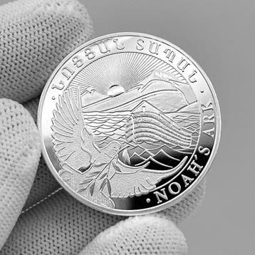 Armenië. 500 Dram 2026 – Noahs Ark – 1 oz Silver coin – Ag, Postzegels en Munten, Munten | Europa | Niet-Euromunten