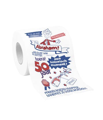 Toiletpapier Abraham, Verzenden