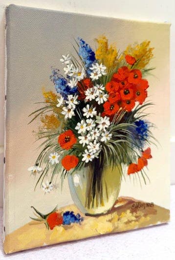 Eugène Pavlov (1958) - Marguerites et Coquelicots