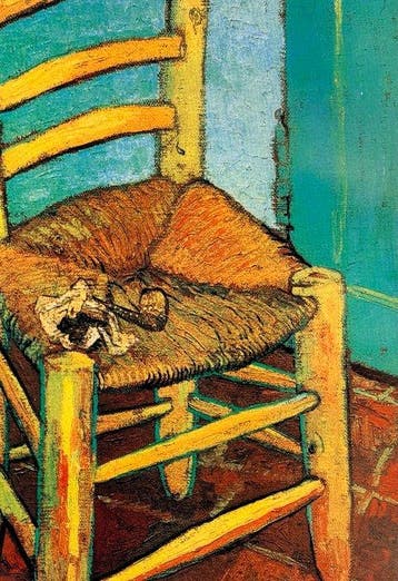 Vincent van Gogh (1853-1890),after - La chaise de Van Gogh, Antiek en Kunst
