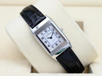 Jaeger-LeCoultre Reverso Ref. Q2608410 Year 2010 (Box &, Bijoux, Sacs & Beauté, Montres | Femmes, Ophalen of Verzenden, Polshorloge