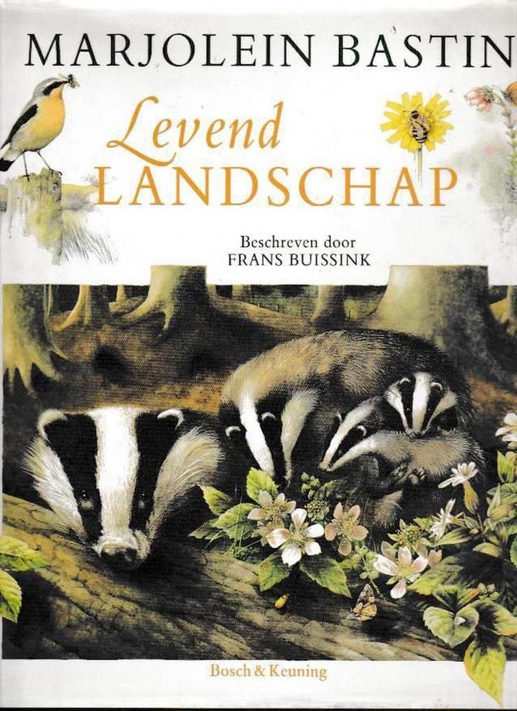 LEVEND LANDSCHAP 9789024601059 Marjolein Bastin, Livres, Science, Envoi