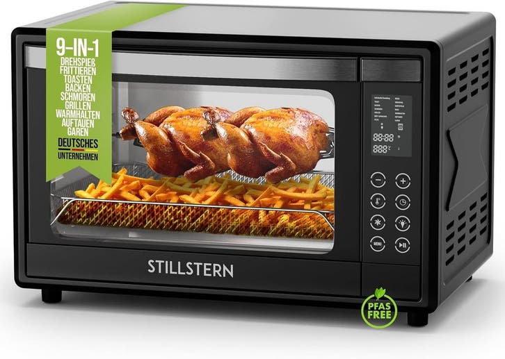 Digitale mini-oven met circulatielicht (35 liter), dubbele g, Huis en Inrichting, Woonaccessoires | Overige, Nieuw, Verzenden