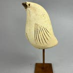 Ewa Budzowska - NO RESERVE- BIRD- (decorated 24 carat gold), Antiek en Kunst