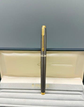 Parker - SET 2 Insignia Ciselé Penna a Sfera - Stylo à bille, Nieuw