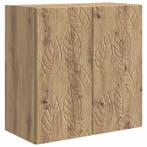 vidaXL Wandkast Artisanaal eiken 59 x 31 x 60 cm Bewerkt, Verzenden, Nieuw