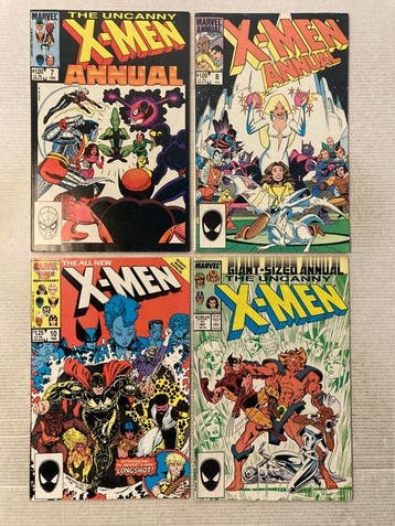 Uncanny X-Men (1963) Annual 8 comics in range # 7 to 97., Livres