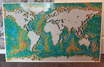 Lego Set - 31203 - Art - World Map, Nieuw