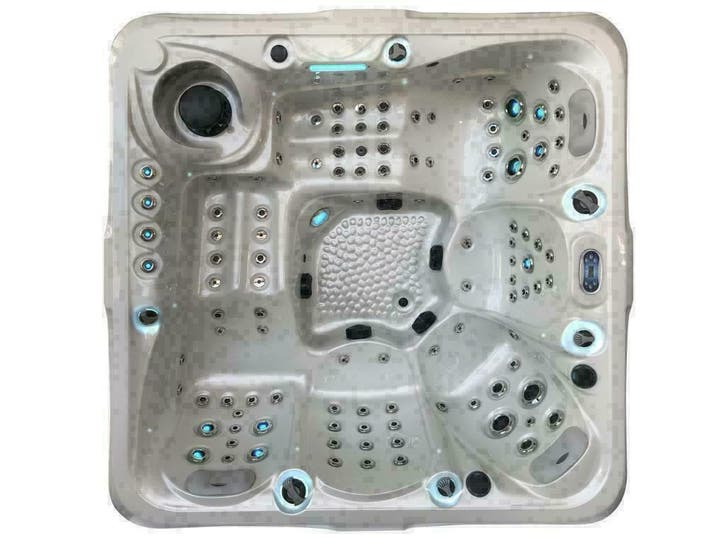 NIEUW JACUZZI BALBOA 210x210 Led Waterval Cornerlights OP=OP, Tuin en Terras, Bubbelbaden en Hottubs, Vast, Nieuw, Afdekzeil, Filter
