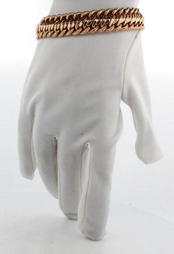 Sans prix de réserve - Bracelet - 18 carats Or jaune, Handtassen en Accessoires, Antieke sieraden