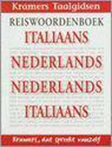 Reiswoordenboek Italiaans-Nederlands Nederlands-Italiaans /, Boeken, Verzenden, Gelezen
