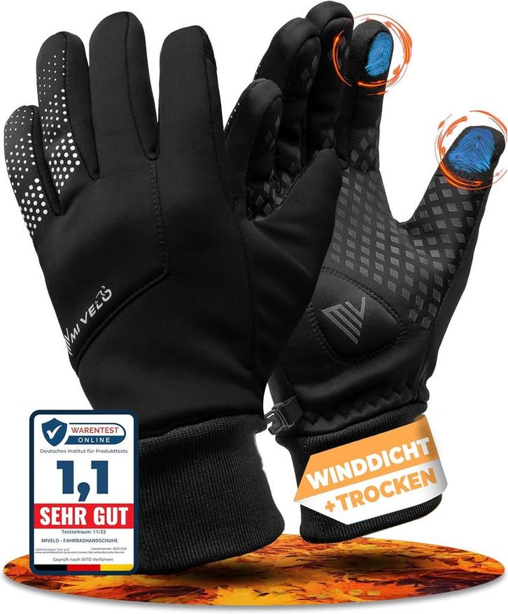 2dekans | Mivelo fietshandschoenen winter & tussenseizoen -, Télécoms, Téléphonie mobile | Accessoires & Pièces, Enlèvement ou Envoi