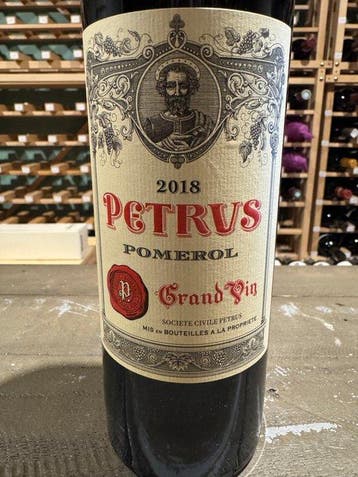 2018 Petrus - Pomerol - 1 Fles (0,75 liter), Nieuw