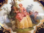 Meissen - Onderbord - Porselein, Antiek en Kunst