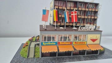 Faller H0 - B-928 - Décor de train miniature (1) - Hôtel