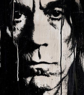 David Law (1967) - Iggy Pop (Stencil)