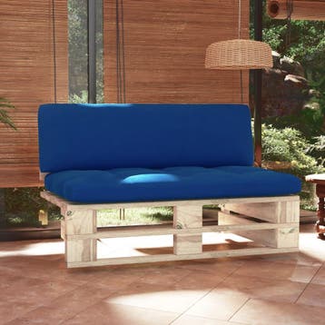 vidaXL Tuinmiddenbank pallet geïmpregneerd grenenhout, Verzenden