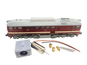 micromotor NF061C motor ombouwset voor Fleischmann BR 120,, Overige merken, Gelijkstroom, Verzenden, Overige typen