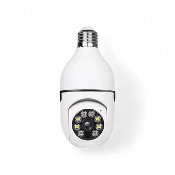 Wifi Beveiligings Camera 360 graden draaibaar E27 Schroefaan, Verzenden, Nieuw