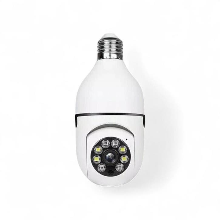 Wifi Beveiligings Camera 360 graden draaibaar E27 Schroefaan, Doe-het-zelf en Bouw, Alarmsystemen, Nieuw, Verzenden