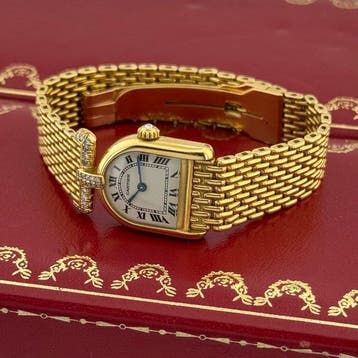 Cartier - Calandre - 6603 - Dames - 1980-1989, Nieuw