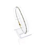 9 karaat armband met ongeslepen diamanten (Schakelarmband), Ophalen of Verzenden