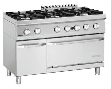 Gasfornuis | 700 | 6 Gaspitten | Gasoven 126L, Onderwarmte, Verzenden, Nieuw in verpakking