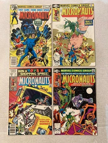 Micronauts (1979) 20 comics in Range # 1 to 55 + Annual! -, Livres