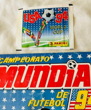 1994 Panini USA 94 + Sealed Sticker Packet Diego Maradona, Collections