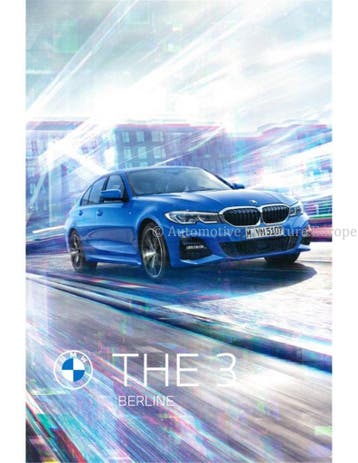 2020 BMW 3 SERIE SEDAN BROCHURE FRANS, Nieuw