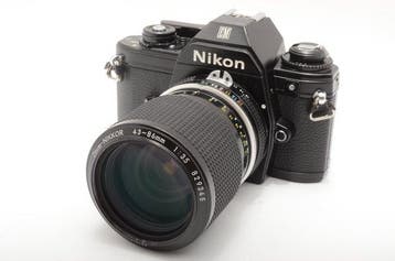 Nikon EM + Ai Zoom-Nikkor 3,5/43-86mm | Single lens reflex