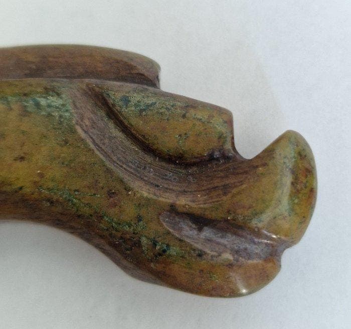 Chinois ancien quartz aventurine Talisman perle de dragon, Antiquités & Art, Antiquités | Autres Antiquités